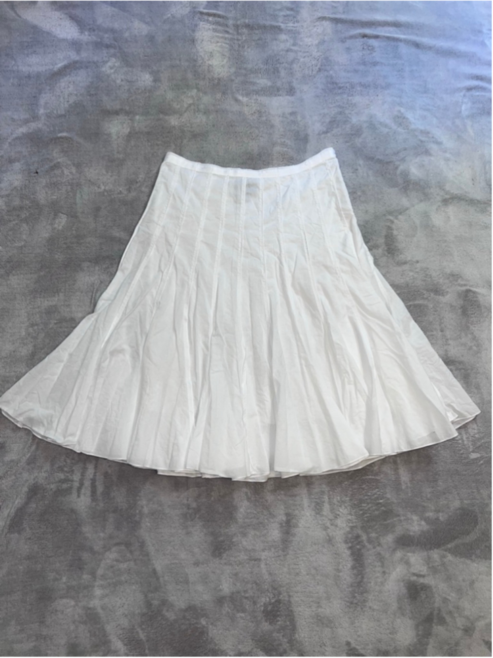 Women's FOCUS 2000 White A-Line Skirt Size 12